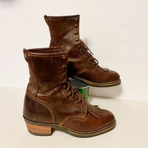 Vintage Durango Lace-up Boots Sz 8.5